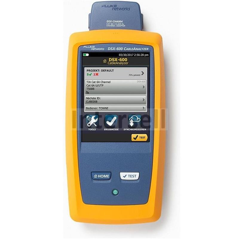 Fluke Networks DSX-600-PRO Cable Analyzer - Cabling Certification-100289