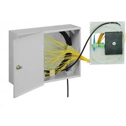 Fiber optic wall cabinet SRS 400 x 130 x 300 SC Duplex-101701