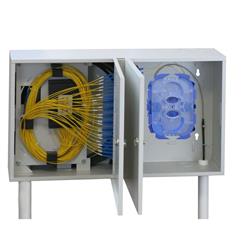 Fiber optic wall cabinet SRS 530 x 130 x 300 SC Duplex-101709