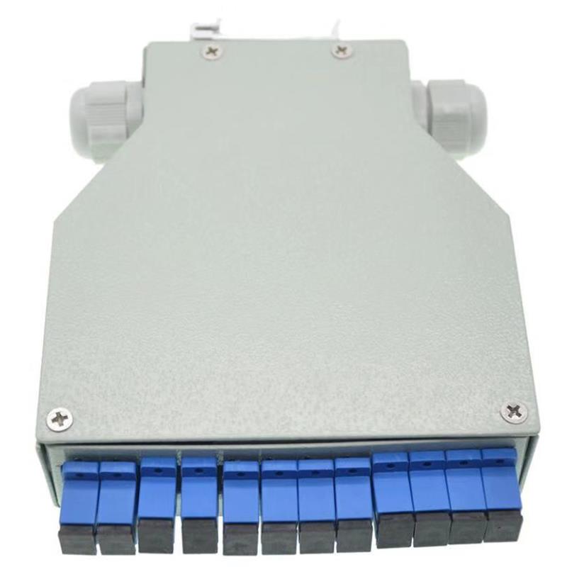 Switch 12 x SC simplex, box, for rail DIN -101874