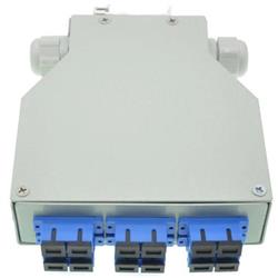 Switch 12 x SC simplex, box, for rail DIN -101876