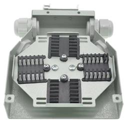 Switch 12 x SC simplex, box, for rail DIN -101877