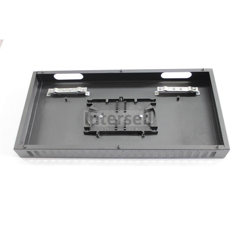 Przełącznica 19" Rack 24x SC Duplex Stała Czarna-100207