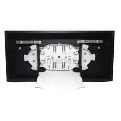 Przełącznica 19" Rack 24x SC Simplex Stała Czarna-100949