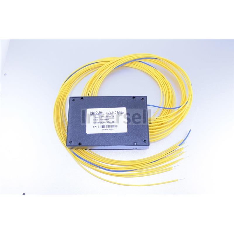 Splitter PLC 1:16 obudowa ABS (bez złączy) - SM, 2.0mm, 1m-101036