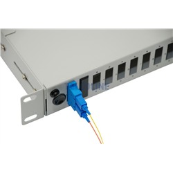 Przełącznica 19" 1U 24 porty SC Duplex Wysuwana-107860