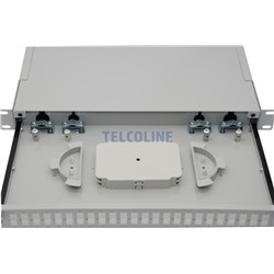 Przełącznica 19" 1U 24 porty SC Duplex Wysuwana-107861