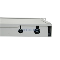Przełącznica 19" 1U 24 porty SC Duplex Wysuwana-107865