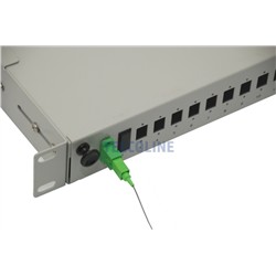 Przełącznica 19" 1U 24 porty SC Simplex Wysuwana-107858